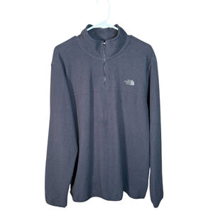 The North Face Mens Black‎ 1/4 Zip Fleece Sweater XL